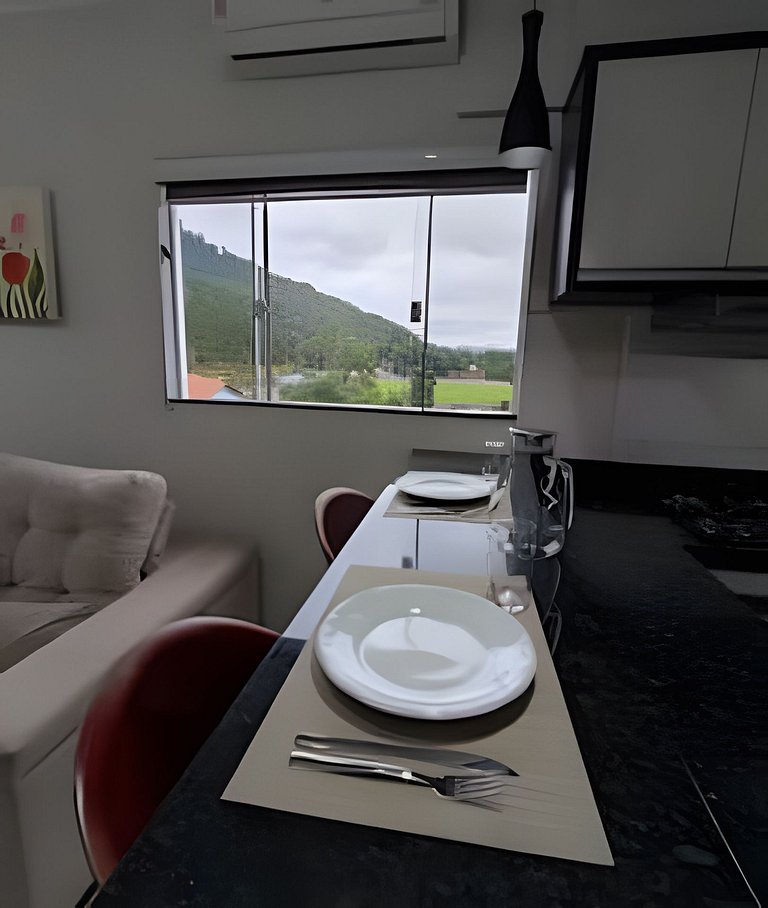 Apto H402 - Apartamento Acolhedor e Confortável!