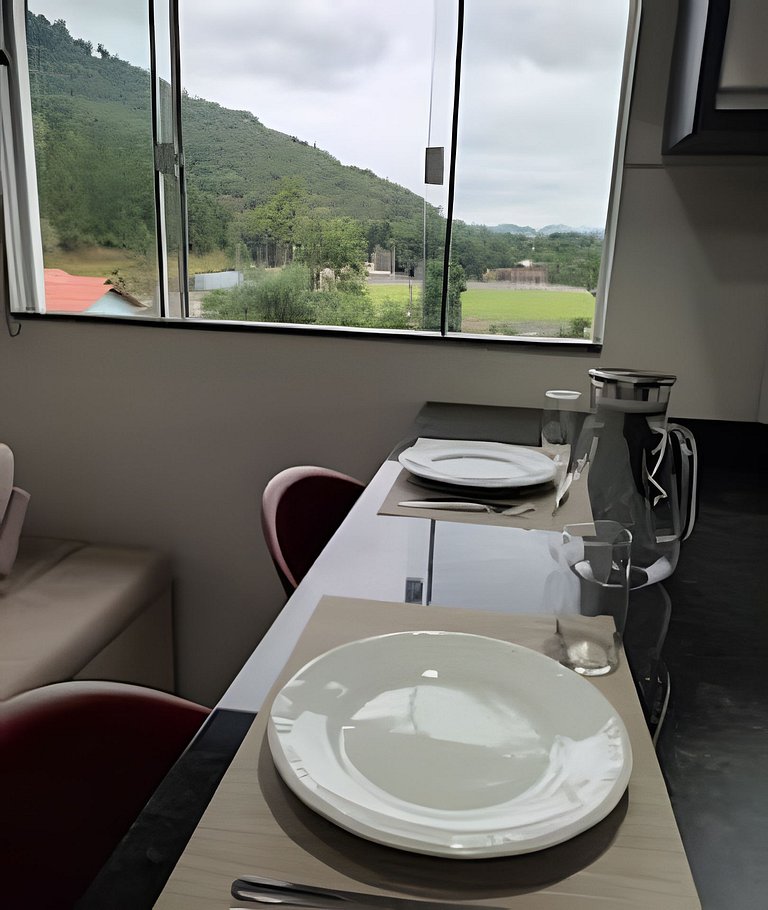 Apto H402 - Apartamento Acolhedor e Confortável!