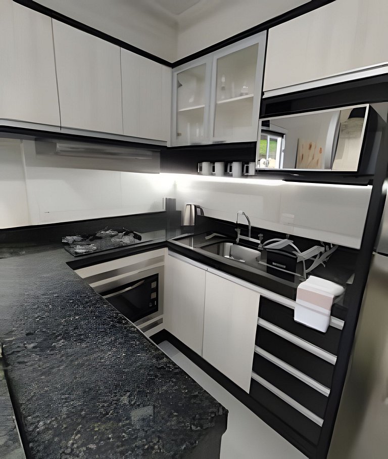 Apto H402 - Apartamento Acolhedor e Confortável!