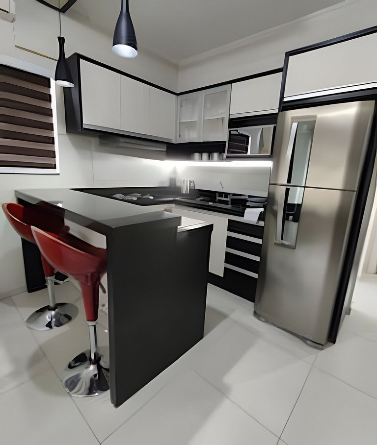 Apto H402 - Apartamento Acolhedor e Confortável!